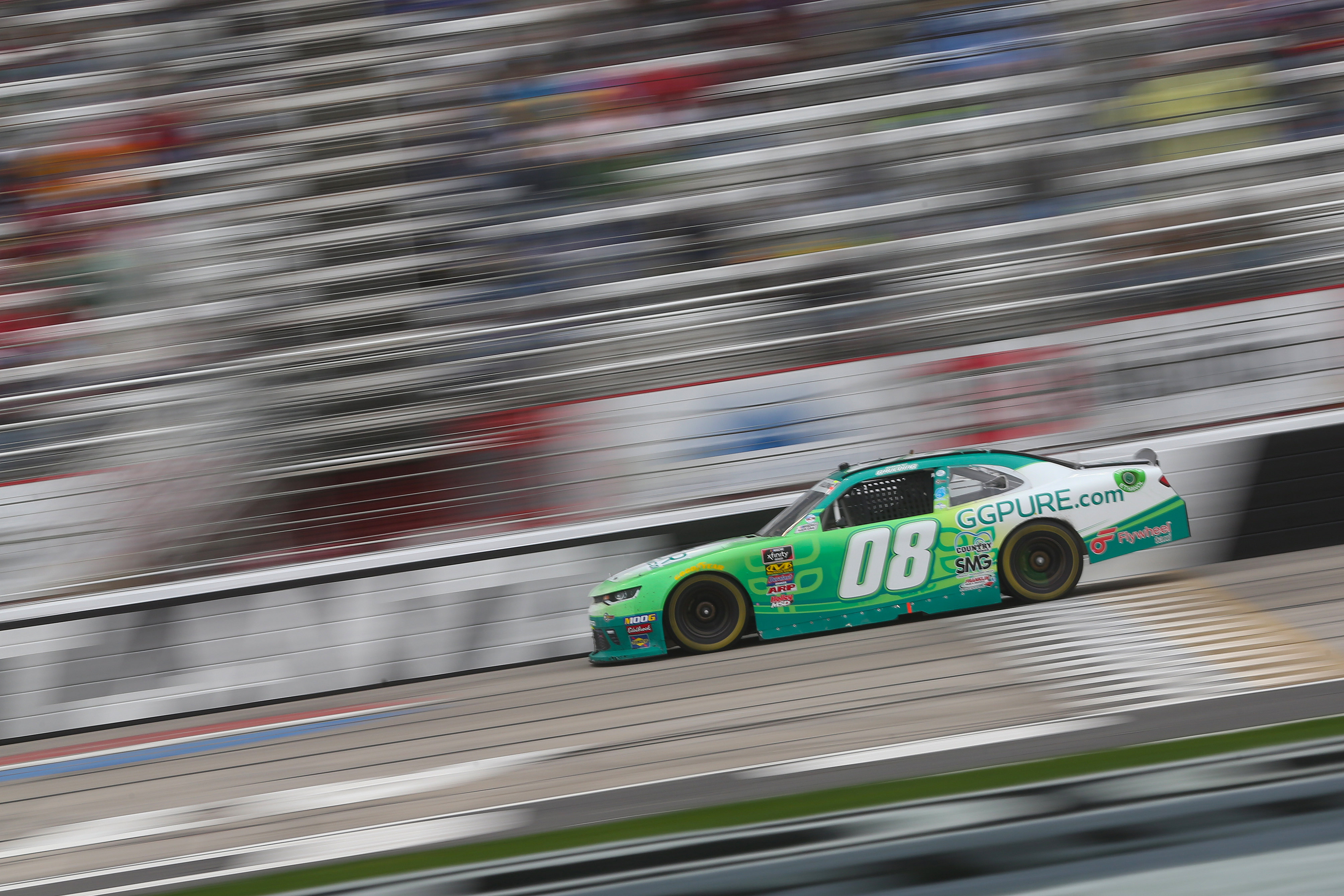 08 Gray Gaulding at Texas Motor Speedway on track