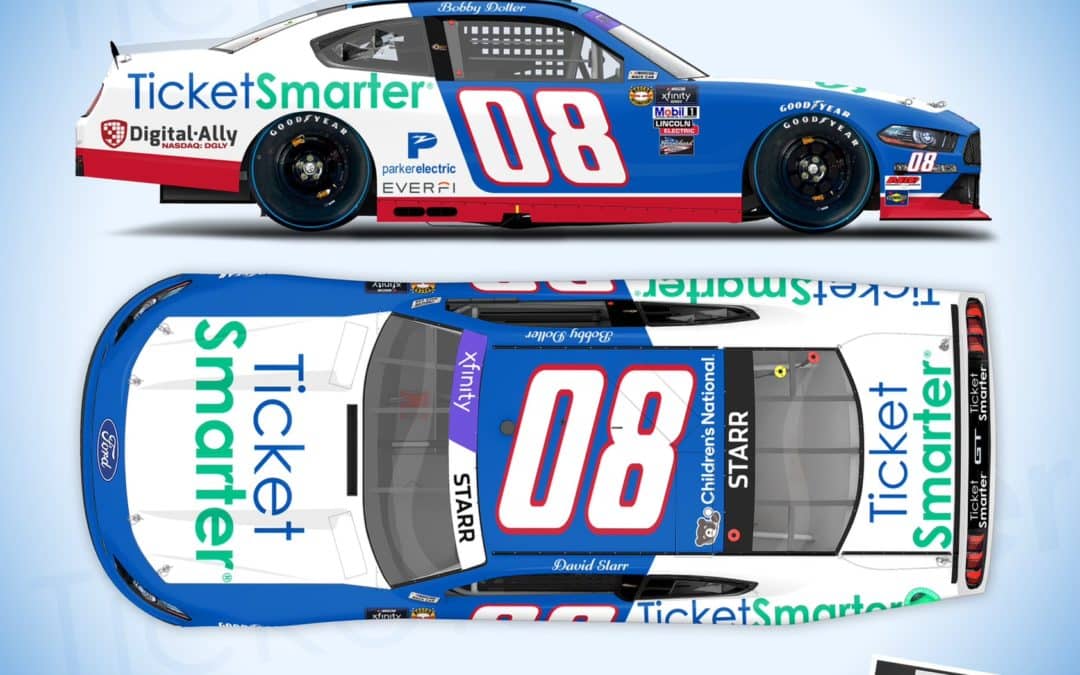 David Starr Honors Bobby Dotter with Darlington Throwback Paint Scheme