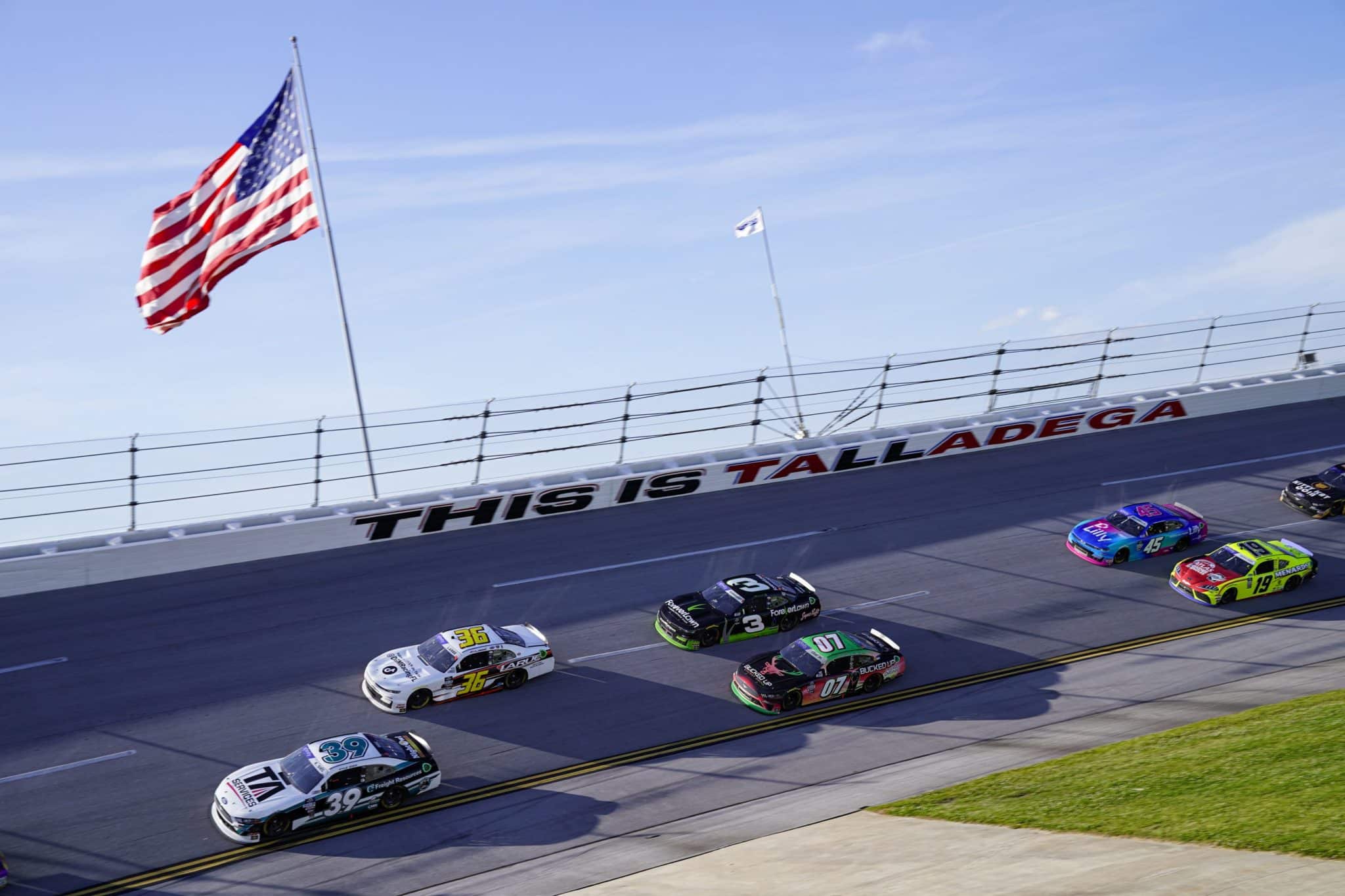 Joe Graf Jr. Drafts to Career-Best Xfinity Series Finish at Talladega