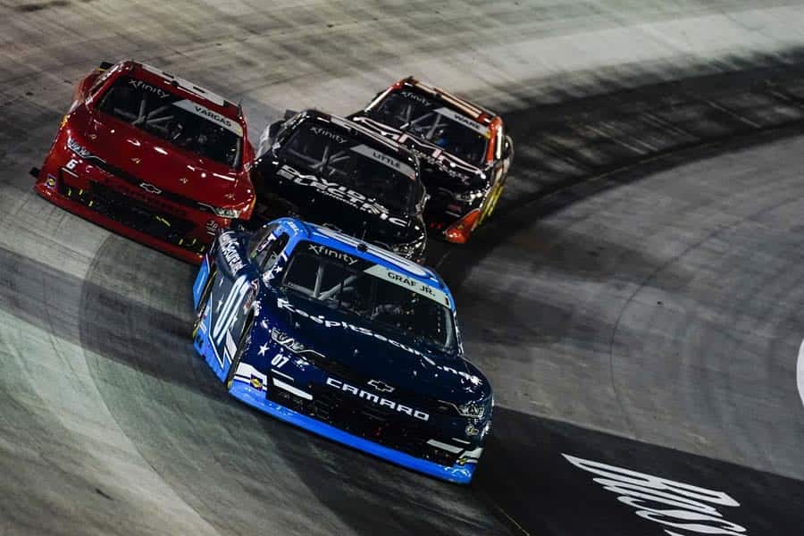NASCAR Xfinity Series | Joe Graf Jr. and SS GreenLight Racing Thunder to top-20 finish at Bristol Motor Speedway